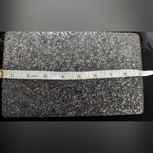 Nine West Black Glitter Clutch - Picture 4 of 4